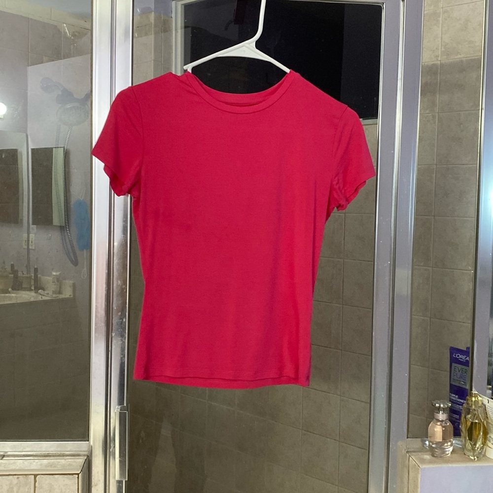 Hot Pink Tee very breathable
